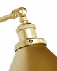 Zestaw 2 lamp ściennych Regulowana Metal Złoty - 3