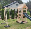 Plac zabaw LENA–huśtawka, tablica kredowa DOSTAWA CAŁA PL - 2