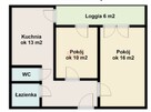 Mieszkanie Wrocław Fabryczna, Popowice, Białowieska - 10
