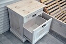 łóżko z materacami i szafkami - komplet jak nowy - 7