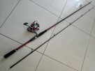 Rewelacyjny mocny zestaw spinningowy szczupak sumek - 2