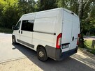 Fiat Ducato 2.3 120KM BRYGADÓWKA 7osób Klima Faktura Vat 23% 2 X Drzwi Przesuwne! - 4