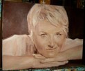 Portret olejny na podstawie zdjęcia - 2