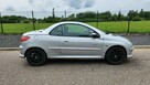 Peugeot 206 CC Quiksilver 1.6 HDi Kabriolet 2005r. 6 lat 1 wł. Klima Alu - 9
