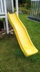 Ślizg zjeżdżalnia na plac zabaw 2m żółty - 2
