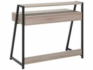 Biurko Jasnobrązowy 100 cm 50 cm ze schowkiem - 4