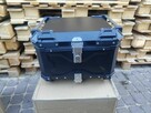 Aluminiowy Kufer motocyklowy centralny 55L NOWY + PŁYTA - 7
