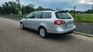 Volkswagen Passat B6 2007r 1.6 LPG GAZ 2028 Kombi Hak Klimatyzacja Relingi Alu Sprawny - 3