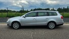 Volkswagen Passat B6 2007r 1.6 LPG GAZ 2028 Kombi Hak Klimatyzacja Relingi Alu Sprawny - 12