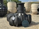 Zbiornik 5000 L do magazynowania deszczówki tani montaż, wys - 4