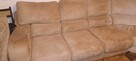 Sofa salonowa z pufą - 2