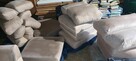 Sofa salonowa z pufą - 5
