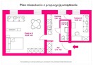Dwa pokoje po remoncie obok Punktu 44 - 3
