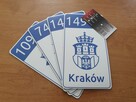 oznaczenia taxi Kraków cenniki herby magnesy numery boczne - 3