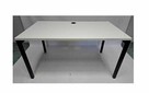 Biurko proste MDD 140x80 białe - duża ilość - 1