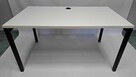 Biurko proste MDD 140x80 białe - duża ilość - 2