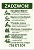 Koszenie traw, wycinka drzew, skracanie żywopłotu! - 1
