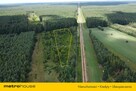 Działka budowlana przy lesie. - 2