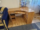 biurko narożne 120 x 80 jak nowe - 1