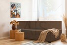 Tapczan jednoosobowy EKO łóżko hotelowe sofa kanapa HIT - 5