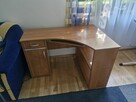 biurko narożne 120 x 80 jak nowe - 4