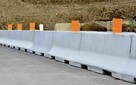 Bariery drogowe U-14b BPPS ochronne betonowe zapory separato - 2