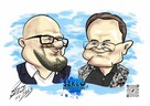 karykatury ze zdjęć i na imprezach - 9