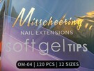 Tipsy żelowe manicure różne wzory oryg. pudełko - 9