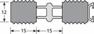 Sztywna wycieraczka mata aluminiowa techniczna Romat Reverse - 7