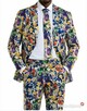 OPPOSUITS Garnitur męski z krawatem kolorowy DRAGON BALL Z - 3