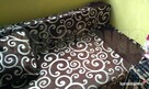 sofa łóżko rozkładane z miejscem na pościel + poduszki - 3