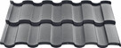 Blachodachówka Rialto, falista, optima Budmat - 3