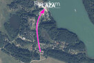 Działka 400 m od jeziora - plaży, przystani - 4