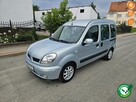 Renault Kangoo Opłacony Zdrowy Zadbany Serwisowany z Klimą i Alusami  1Wł Po Serwisie