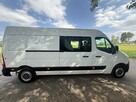 Opel Movano Master 2.3DCi L3H2 Brygadówka Doka Dubel 7-mio Osobowy - 13