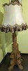 Piękna, podłogowa, dębowa lampa, 170 cm - 2