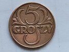 Moneta II RP 5 groszy 1938 r