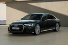 Audi A8 Lang_OśSkrętna_Masaże_Wentylacja_HeadUp_Panorama_B&O_Webasto_Dociągi_