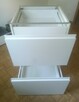 Szafka kuchenna IKEA z trzema szufladami biała - 2