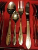 Sztućce Princess Gold 24 karat złoto. szt 84 - 2