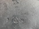 Metalowy mlecznik antyk - 3