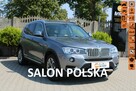 BMW X3 xDrive 2.0d 190Km 2016Rok Przebieg 116807km Salon PL Serwis w ASO - 1