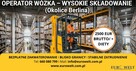 Operator wózka widłowego wysoki skład/Berlin