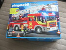 Samochód strażacki z drabiną - Playmobil 5362- jak foto -spr - 9