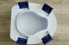 Podwyższająca nasadka toaletowa z klapą KATE 11 cm - nowe - 4