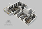 Apartament 91,91m2, 5 pokojowe z balkonem 13,01m2/ widok na rzekę - 10