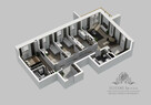Apartament 91,91m2, 5 pokojowe z balkonem 13,01m2/ widok na rzekę - 11