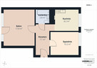 2 pokoje | 50 m² | PARTER | możliwość 3 pokoi | ul. Olszyńska | Radom - 15