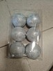 Srebrne bombki bożonarodzeniowe - 2