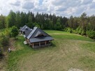Wyjątkowy dom z bala świerkowego nad jeziorem - 5